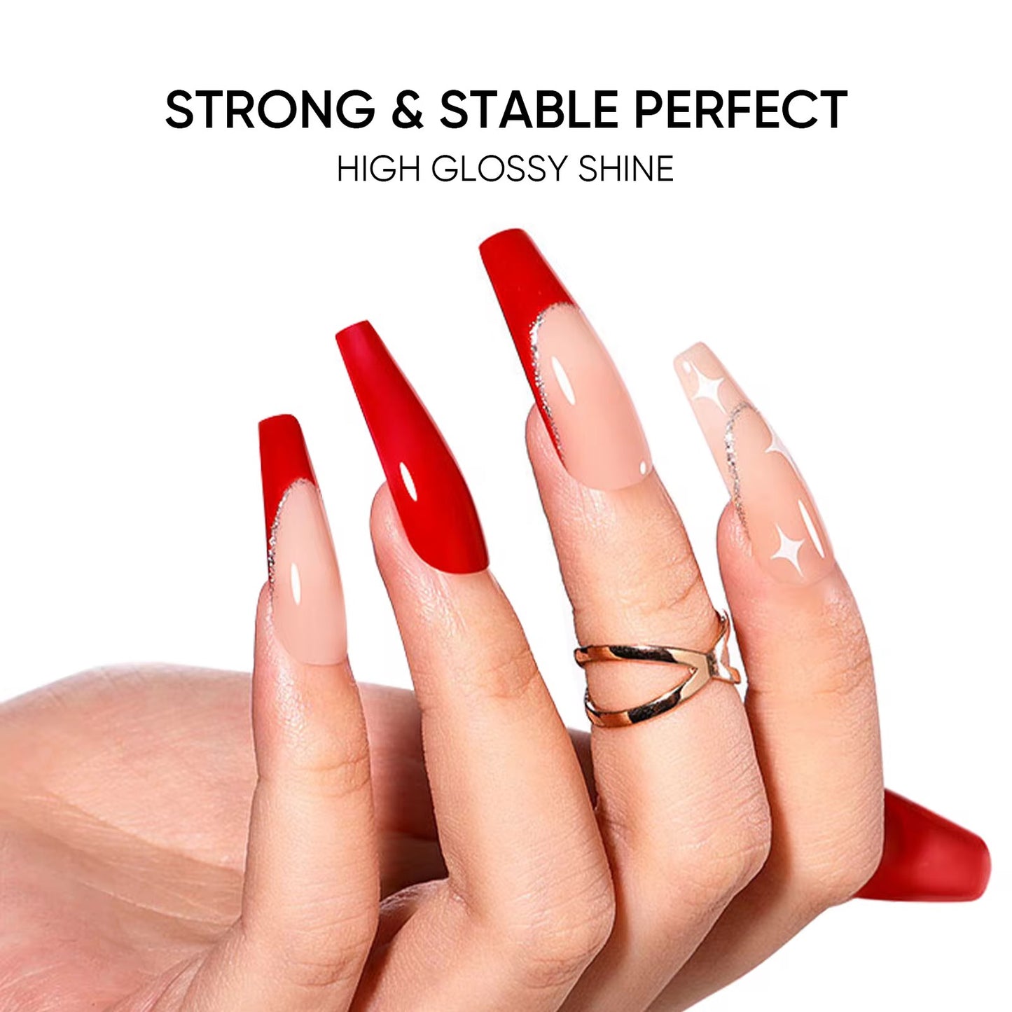 Diamond Top Coat NS Beauty Pro- High Shine & Long-Lasting Protection for Perfect Manicure Finish 18g