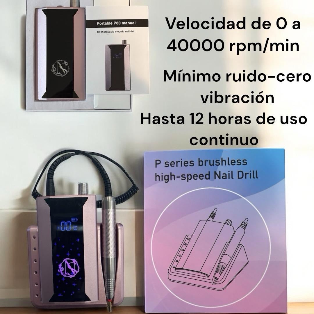 Taladro de uñas PROFECIONAL de 40000 RPM