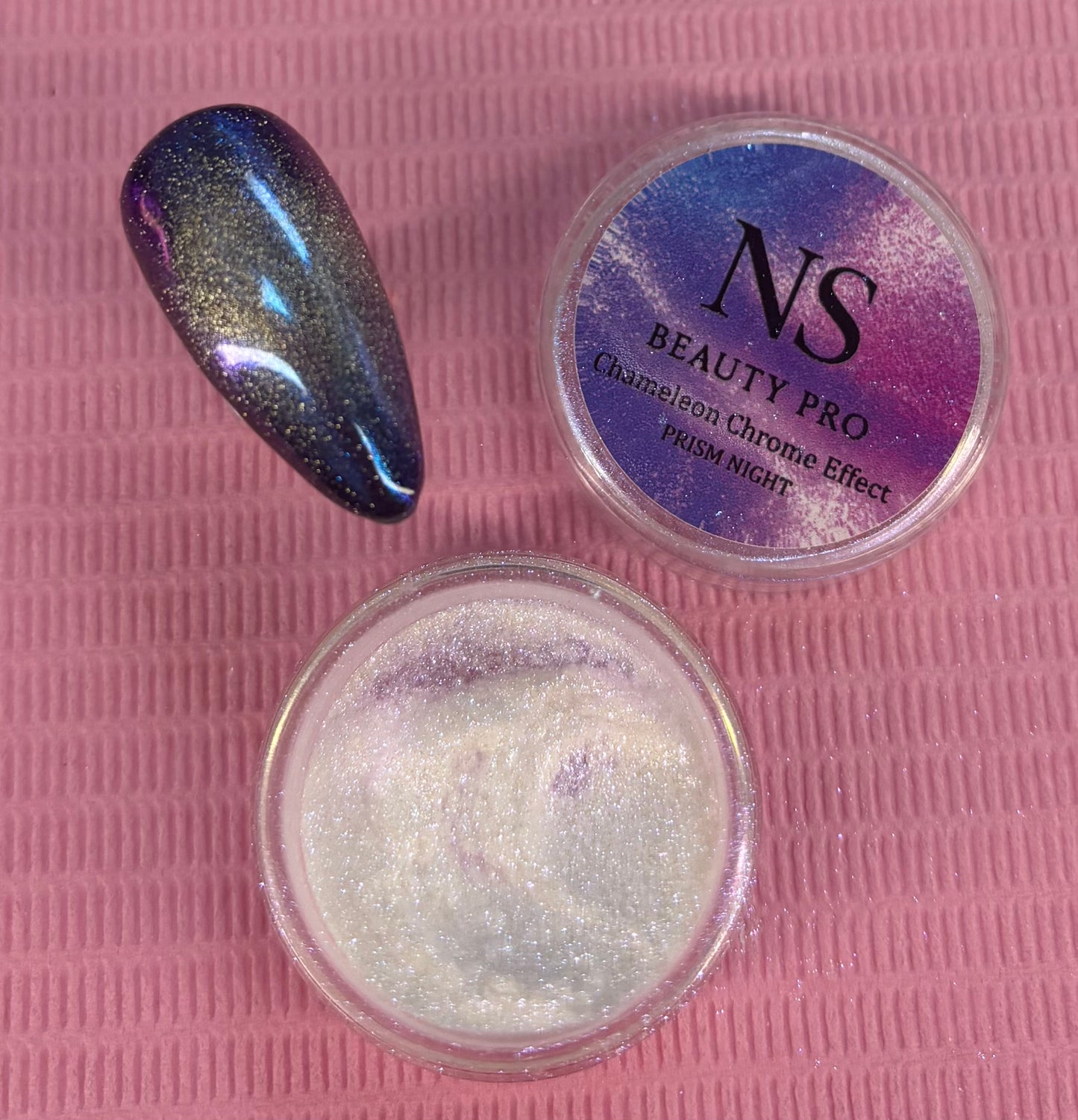“Chameleon Chrome Nails Powder – NS Beauty Pro”
