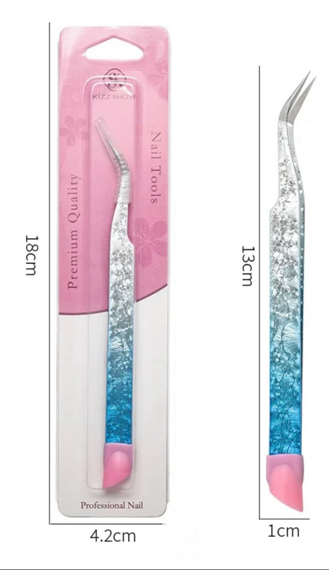 Nail art tweezers