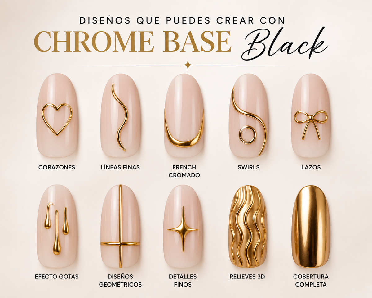 Chrome Base Black – NS Beauty Pro