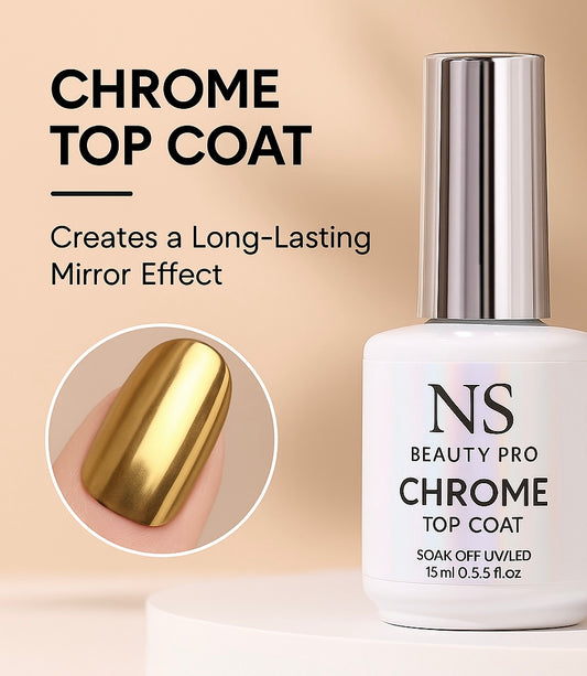 Chrome Shine Top Coat – NS Beauty Pro